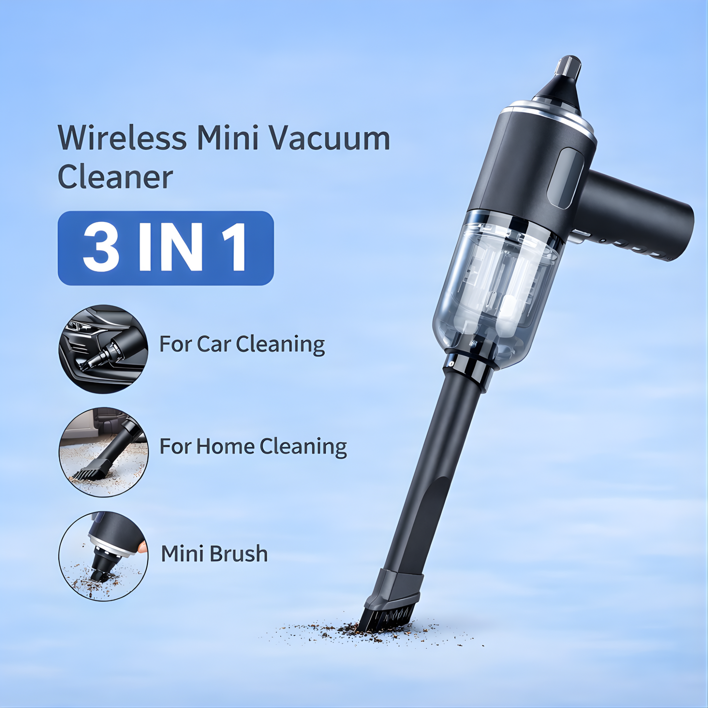 Portable Mini Vacuum Cleaner
