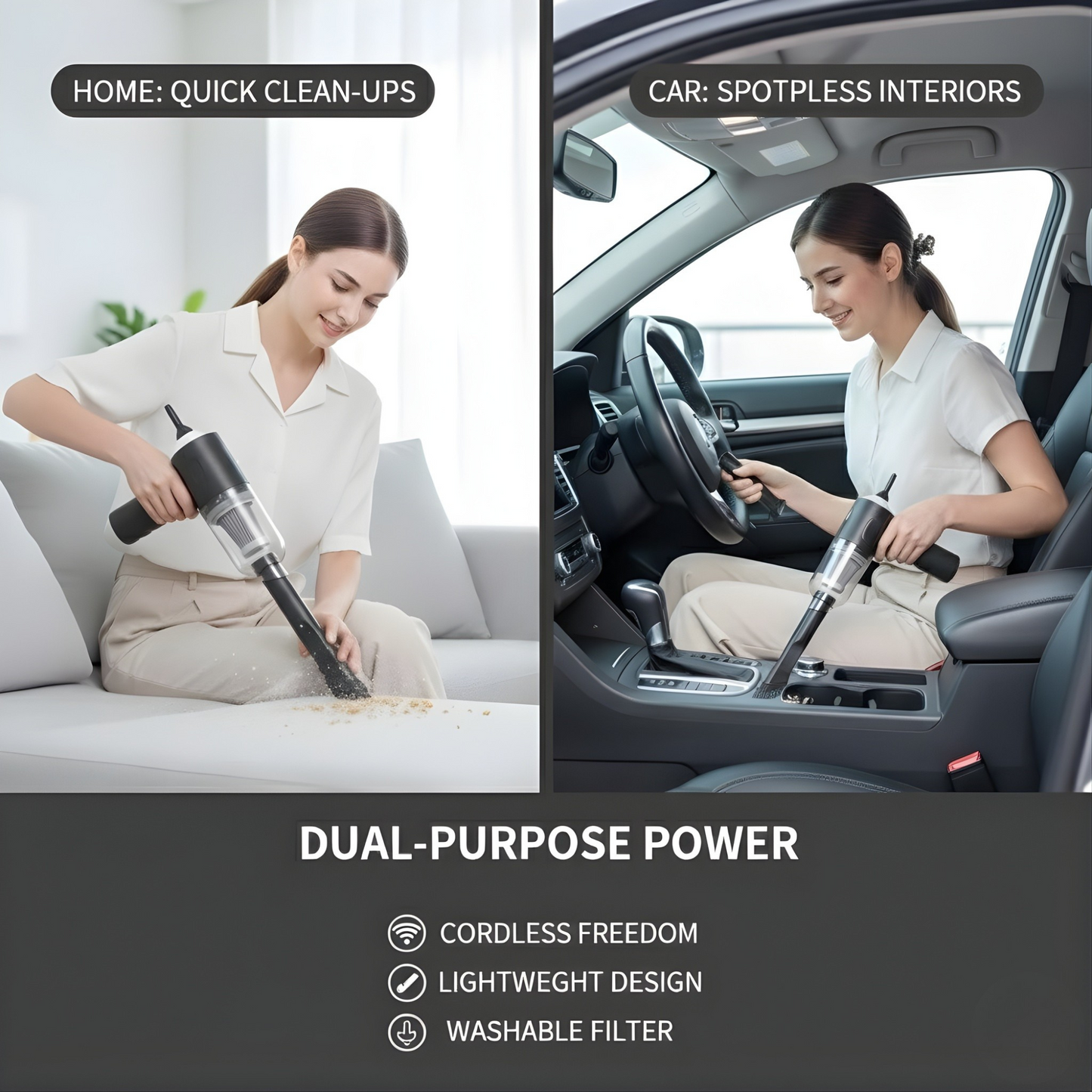 Portable Mini Vacuum Cleaner